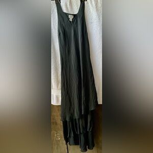 Chico's Black Maxi A-Line Dress for Cocktail